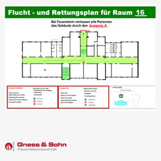 Gnass und Sohn Feuerlöschtechnik in Hamburg Flucht- und Rettungspläne 01