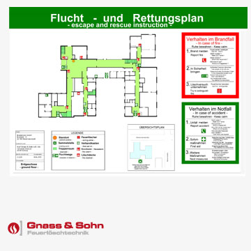 Gnass und Sohn Feuerlöschtechnik in Hamburg Teaser Brandschutz Feuerwehrpläne 01